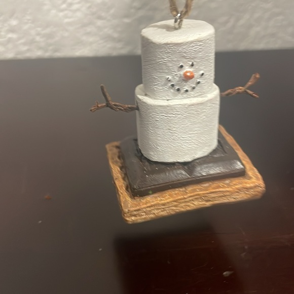 The original s’mores S’mores snow man decor ornament - Picture 4 of 6